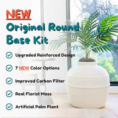 Original Hidden Litter Box Planter (White Birch)