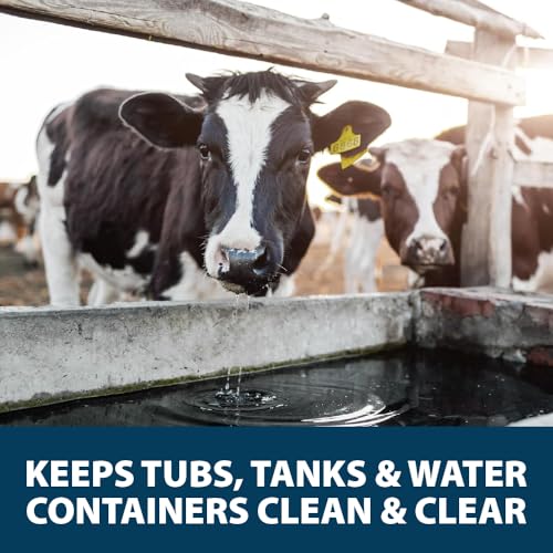 Stock Tank Defense Livestock Water Trough Cleaner Treatment (24 Tablets)
