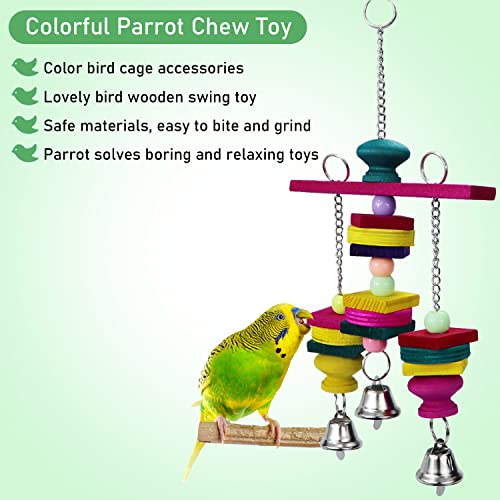 Bird Parrot Parakeet Toys (C-6.5 x 12.6inch)