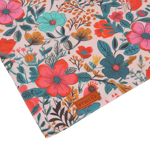 Spring Floral Dog Bandana (X-Large / Flower)