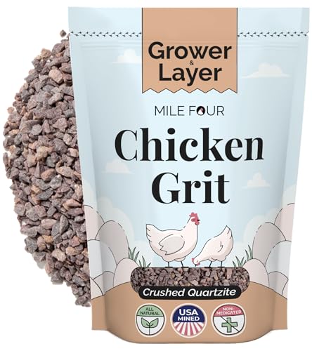 Chicken Grit Layer & Grower (4 Pounds (Pack of 1))