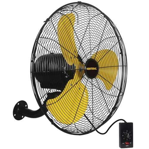 20 Inch Wall Mount Fan Oscillating (20 Inch Oscillating (4,460 CFM))