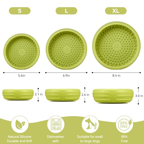 Dog Lick Bowl (L / Green)