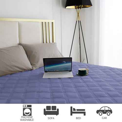 Waterproof Dog Bed Cover Pet Blanket with Anti (30x60 Inch (Pack of 1) / Violetblue)