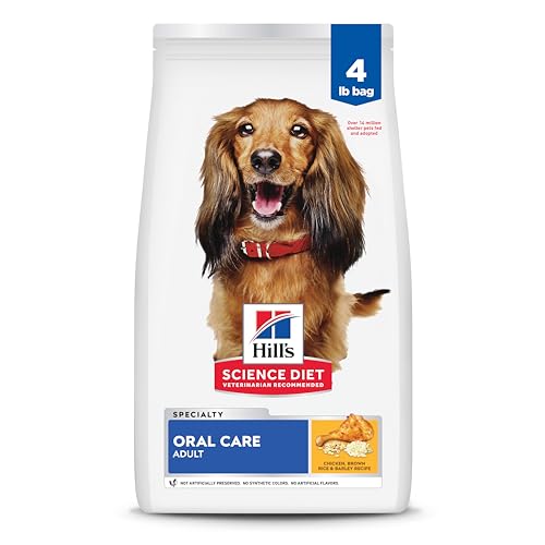 Adult Oral Care Dry Dog Food (4 Pound (Pack of 1))