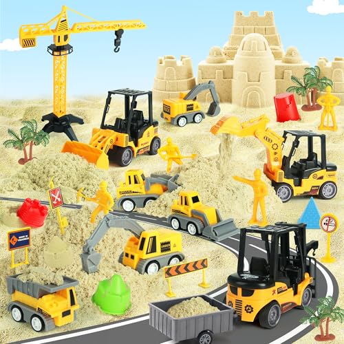 37 Pcs Sand Construction Kit with Magic Sand