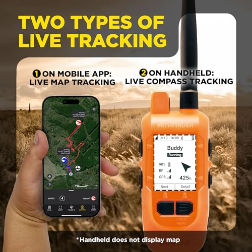 PATHFINDER2 MINI Compass Live GPS Dog Tracking & Training System (Pathfinder 2 Compass / 25 lbs and up)