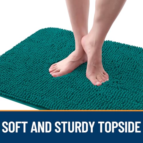 Dog Door Mat for Muddy Paws 36x24 (Lake Blue / 36" X 24")
