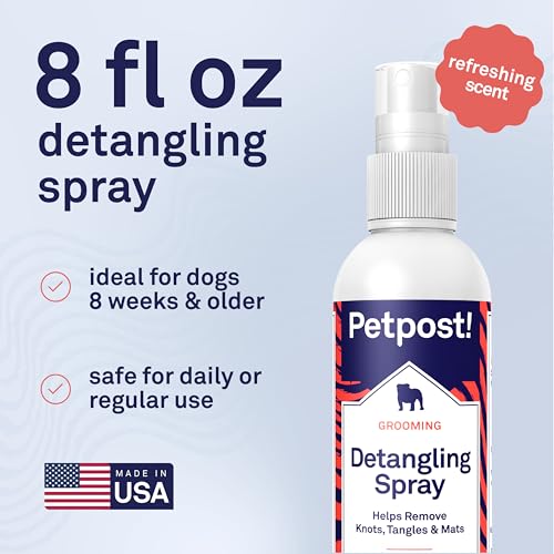 Detangling Spray for Dogs with Knots
