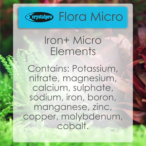 Flora Micro Iron and Micro Nutrient Fertilizer for Aquarium Plants