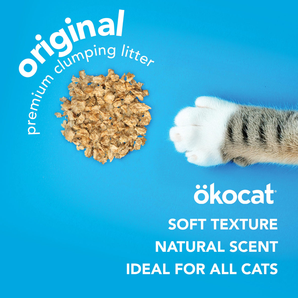 Original Natural Wood Clumping Cat Litter (26 lbs / Original)