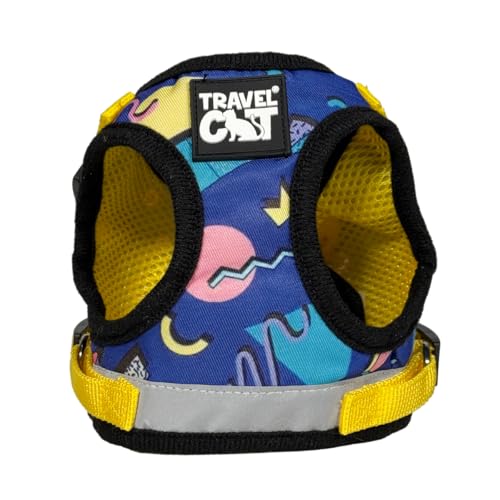 Travel Cat Harness and Leash Set (Small / 90s Cat)