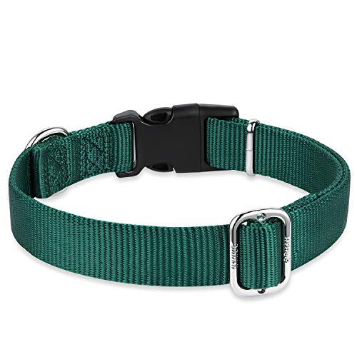 Green Puppy Collar (Small / Dark Green)