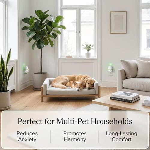Dog Calming Pheromone Diffuser Kit (6 packs - Rocket Diffuser)