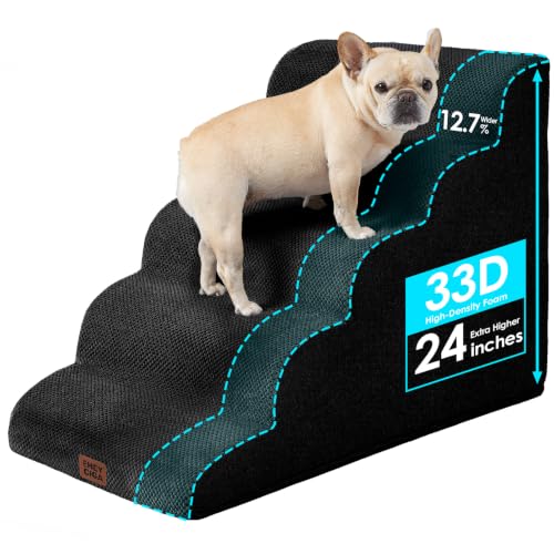Curved Dog Stairs Ramp
