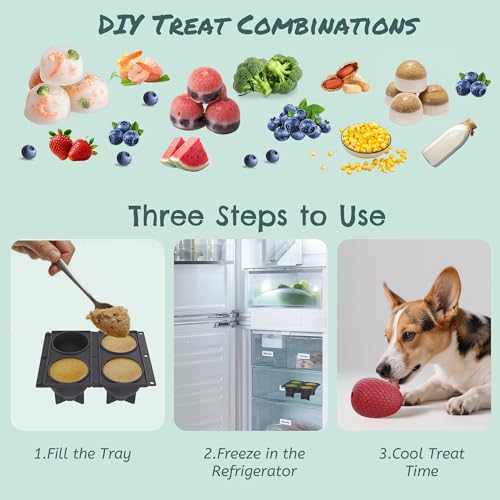 Treat Dispensing Dog Cognitive Toy to Keep Them Busy (Red)