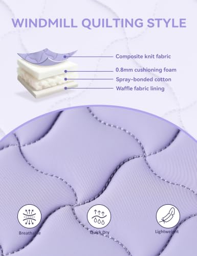 Close Contact Saddle Pad for Horses (Lilac)