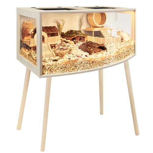 Hamster Cage with Curved Design (40.0"L x 20.0"W x 20.0"H)
