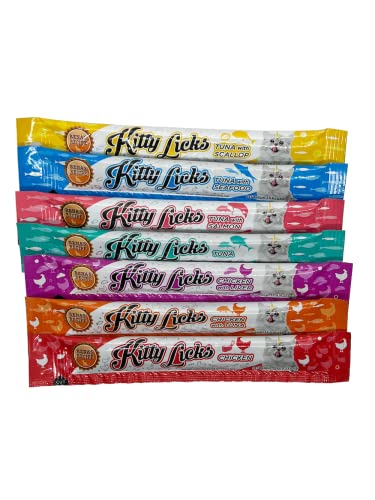 Kitty Licks Lickable Cat Treats Variety Pack