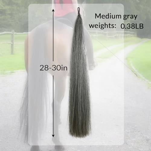 28 30 IN Long 3 (3/8 LB Medium Gray - Natural Loop)
