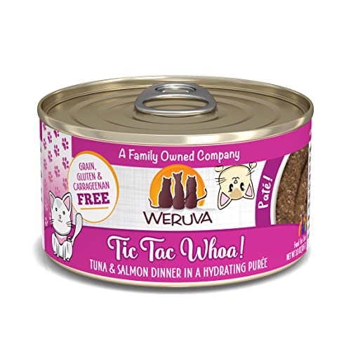 Wet Cat Food Tic Tac Whoa with Tuna and Salmon Pate