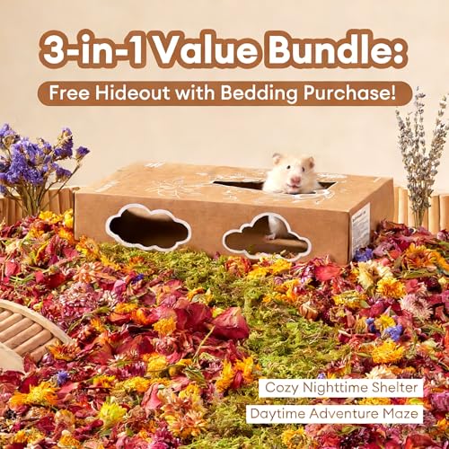 5L Natural Flower & Hamster Bedding