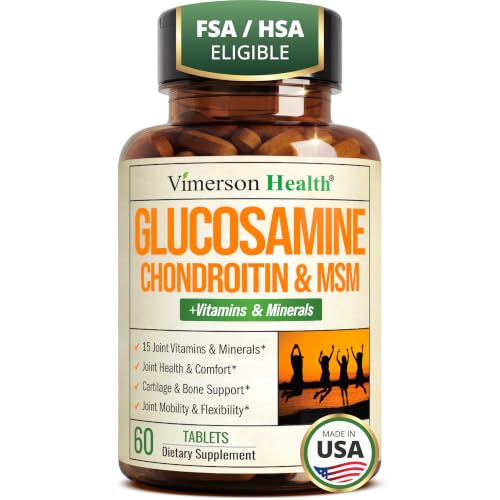 Glucosamine Chondroitin MSM Joint Supplements for Women and Men