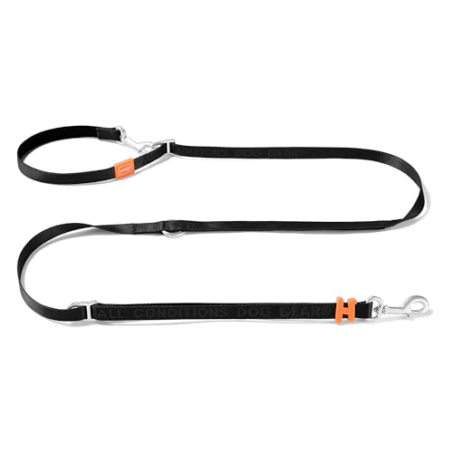 Multifunctional Adjustable Hands Free Leash (Black / UltraLight)
