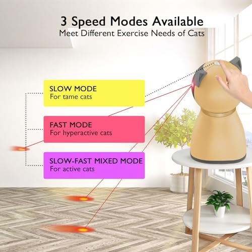 Interactive Cat Laser Toy Automatic for Indoor Cats