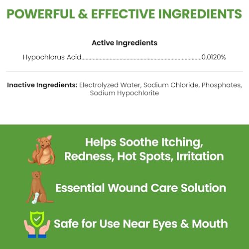 Hypochlorous Acid Spray for Dogs (8 oz)