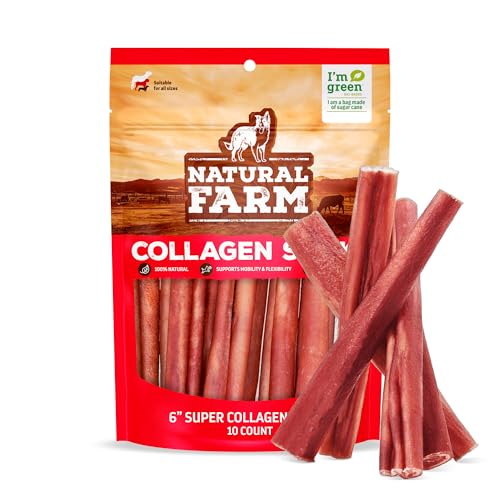 Odor Free Super Collagen Dog Chews (6" Standard - 10 Count)