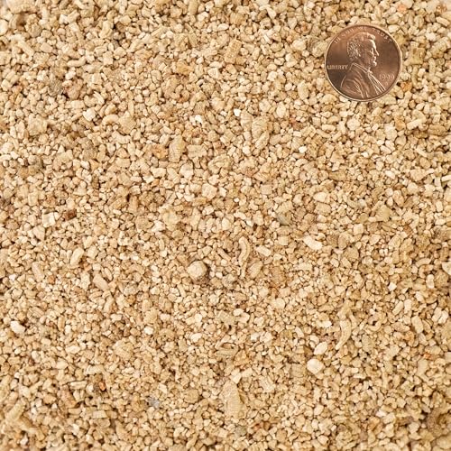 Organic Fine Vermiculite for Indoor Gardening Plants and Mushrooms (Vermiculite Grade 2 - Fine / 15 quarts)