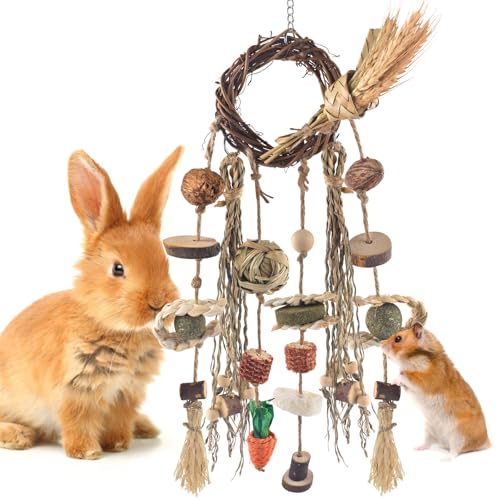 Bunny Chew Toy (Wheat & Vine)