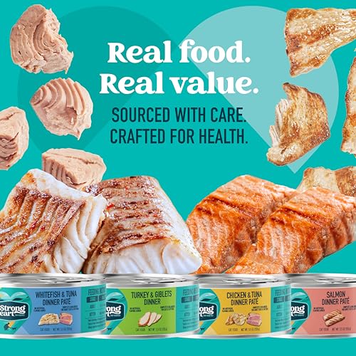 A Strong Heart Cat Food Variety Pack (5.5 Ounce (Pack of 32))
