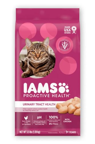 109105 3.5 lbs Proactive Health Adult Urinary Tract Health Dry Cat Food (3.5 Pound (Pack of 4))