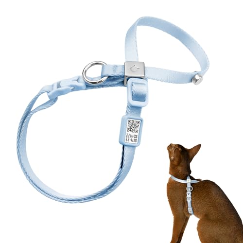 Escape Proof Cat Harness Anti (Sierra Blue / S)