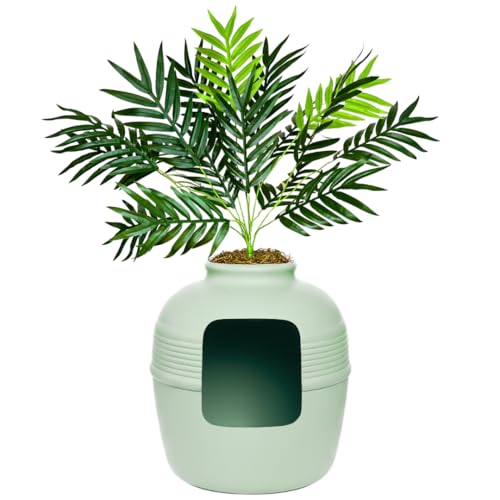 Original Hidden Litter Box Planter (Seagrass Green)