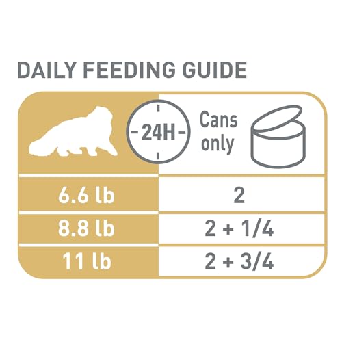 Feline Breed Nutrition Persian Adult Loaf in Sauce Cat Food (3 Ounce (Pack of 6))