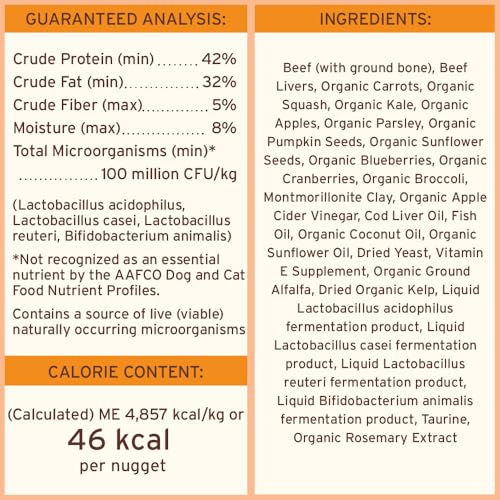 Primal Freeze Dried Raw Dog Food Nuggets (14 Ounce (Pack of 4))