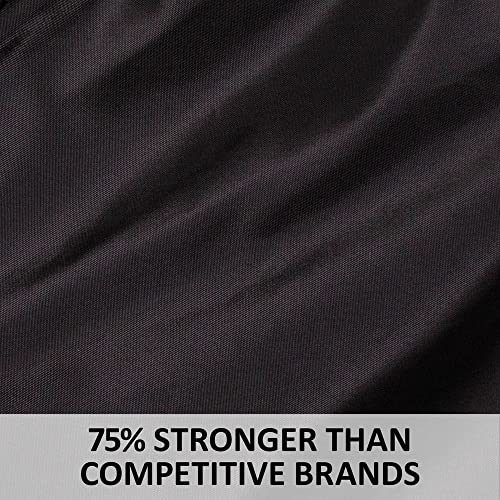 Dura Nylon Horse Stable Sheet (Horse Size 68 / VTEK | Open Front | Legstrap / Black)