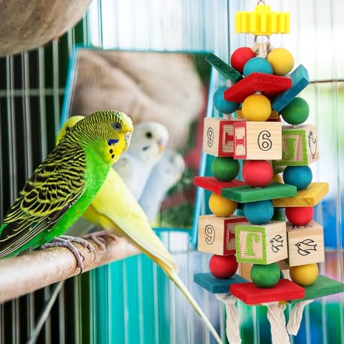 Hanging Parrot Toys (Colorful3)
