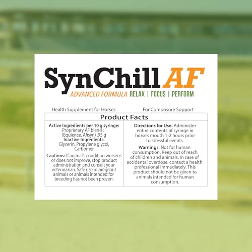 SynChill AF Horse Calming Supplement Gel (3-Pack)