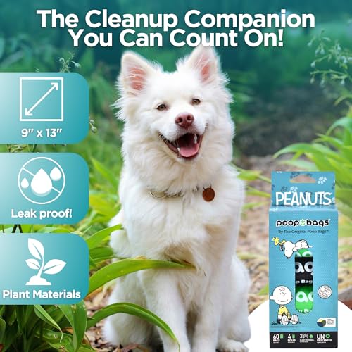 38% USDA Biobased Pet Waste Bags (Green/Black - Unscented / 60 Count (Pack of 1))