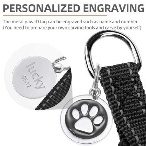 No Pull Dog Harness Small Sized Step (Black(Reflective) / Small)