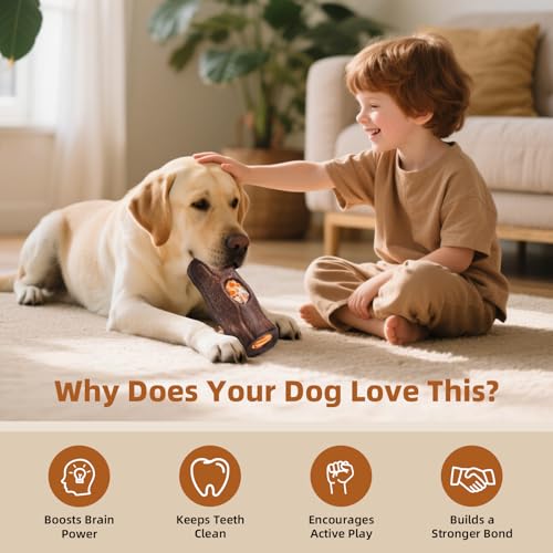 1 Pack Dog Toys for Aggressive Chewers Green (Green)