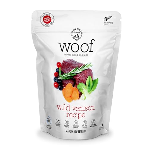 WOOF Wild Venison Freeze Dried Raw Dog Food (9.9 Ounce (Pack of 1))