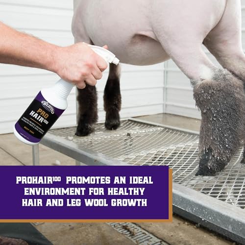 ProHair100 Healthy Hair and Wool Rejuvenating Livestock Hair Conditioner for Sheep (1 Quart)