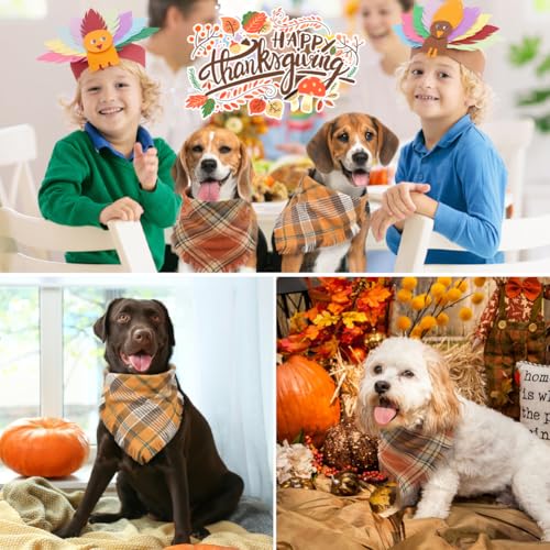 Fall Dog Bandana (Large / Fall)