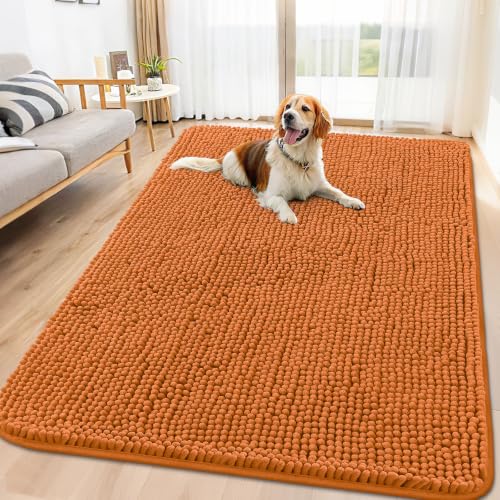 Dog Door Mat for Muddy Paws 70x35 (Clay / 70"X35")