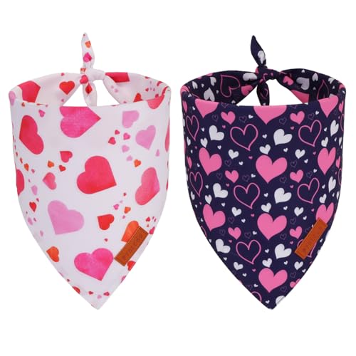 Valentine Dog Bandana (Large / Valentine)